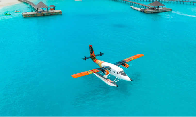 sea plane experience in the maldives