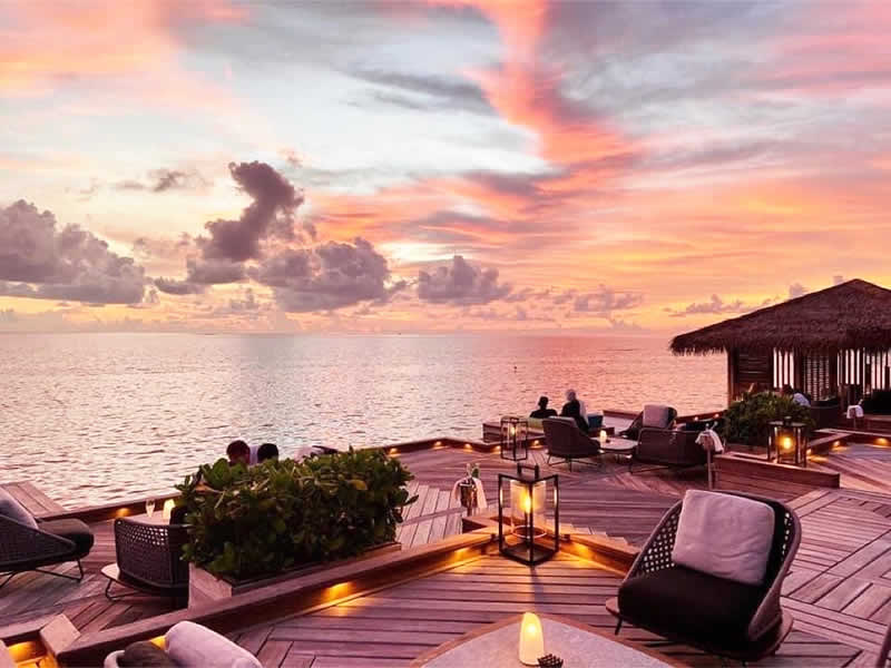 Ithaafushi – The Private Island at Waldorf Maldives - Amber lounge