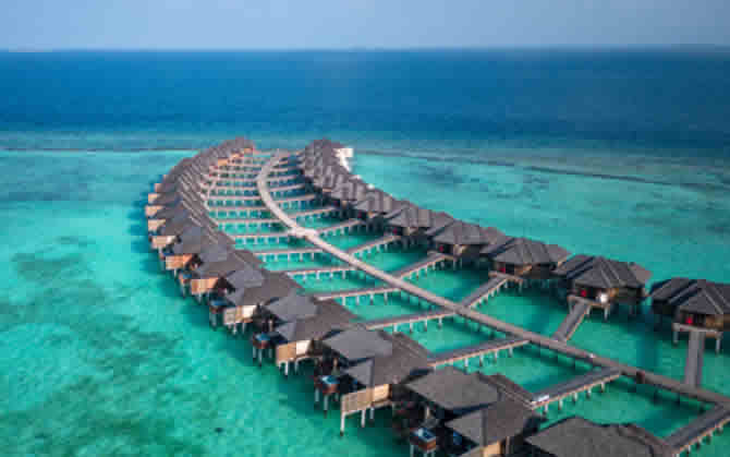 a New resort project in the Maldives