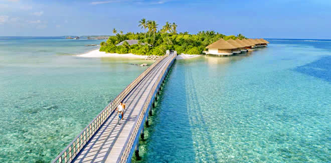 The Residence Maldives at Dhigurah the bridge