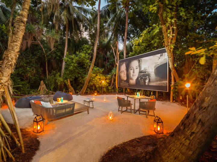 Jungle Cinema at Vakkaru Maldives