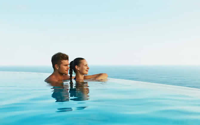 water pool villa bliss