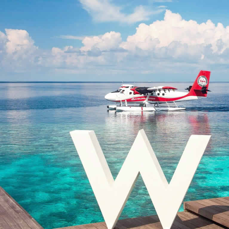 w maldives honeymoon trip