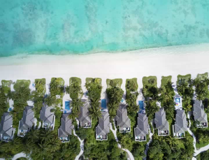 beach pool villas at kandima